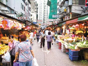 鲜活家禽 香港同胞口中有福